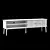 Modern Oak TV Stand Kendal 3D model small image 3