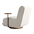 Elegant Bouclé Armchair by Vical 3D model small image 15