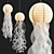 Oceanic Glow Jellyfish Lanterns 3D model small image 1