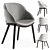 Sleek Camilla Chair Cattelan Style 3D model small image 1