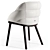 Sleek Camilla Chair Cattelan Style 3D model small image 4