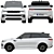 Advanced Range Rover Sport 2023 3D model small image 2