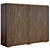 Oakwood Brass Credenza Milione 3D model small image 1