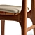 Elegant Canaletto Dining Chair 3D model small image 3