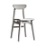 Elegant Canaletto Dining Chair 3D model small image 4