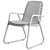 Ethereal Sunset Dining Chair 3D model small image 6