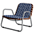 Sleek Harmony Sunset Lounge Chair 3D model small image 1