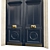 Classical Door Tempera 3D Model 3D model small image 2