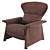 Reclining Comfort Ewelina Armchair 3D model small image 1