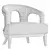 Elegant Eichholtz Armchair 2015 3D model small image 5