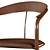 Vintage Cantilever Chair Parabolica 3D model small image 3