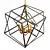 Modern Geometric Chandelier Design 3D model small image 1