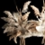 White Pampas Reed Hanging Decor 3D model small image 5