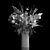 Rustic Elegant Dried Flower Vase 3D model small image 7