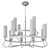 Elegant Lightstar Flume Pendant Chandelier 3D model small image 4