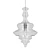 Opulent Bolshoi Theatre Chandelier 3D model small image 1