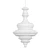 Opulent Bolshoi Theatre Chandelier 3D model small image 3