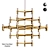 Elegant Nemo Chandelier Masterpiece 3D model small image 1