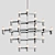 Elegant Nemo Chandelier Masterpiece 3D model small image 3