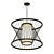 Bamboo Cage Pendant Light 3D model small image 1