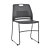 Stackable Plastic Office Chair 3D model small image 4