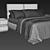 Queen Bed Askona Orlando 3D 3D model small image 3