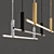 Designer Linear Pendant by Kelly Wearstler 3D model small image 2