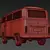 Hippie VW T2 Bus 3D model small image 5