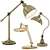 Unique Lamp Set - Retro Inspiration 3D model small image 1