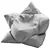 Rose Bean Bag Chair in Four Colors 3D model small image 10