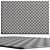 Abstract Polyester Area Rug with Perimeter Edge 3D model small image 6