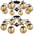 Modern Enigma Ceiling Light 3D model small image 1