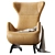 Zanotta Modern Armchair 3D Model 3D model small image 4