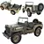  Jeep Willys MP 1942 Model 3D model small image 1