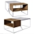  Loft Style Table with Cabinet 3D model small image 2