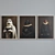 Star Wars Villains Portrait Frame Set 3D model small image 2