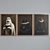 Star Wars Villains Portrait Frame Set 3D model small image 3