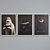 Star Wars Villains Portrait Frame Set 3D model small image 5