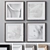 Large Wall Art Set 2037 3D model small image 1