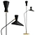 Austen Large Dual Function Lamp 3D model small image 1