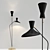 Austen Large Dual Function Lamp 3D model small image 2