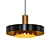 Retro Danish Copper Pendant Light 3D model small image 1