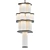 Modern Orbital Chandelier Design 3D model small image 1