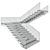 Contemporary Staircase Model 6 3D model small image 7