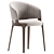 Modern VELIS Armchair by Potocco 3D model small image 2