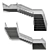 Contemporary Staircase Model FBX Plugin-Free 3D model small image 5