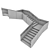 Contemporary Staircase Model FBX Plugin-Free 3D model small image 6