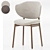 Sleek Calligaris HOLLY Chair 3D model small image 3