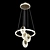 Ceres Ring LED Chandelier 3D model small image 1