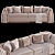 2015 Marinez Metal Sofa Set 3D model small image 3